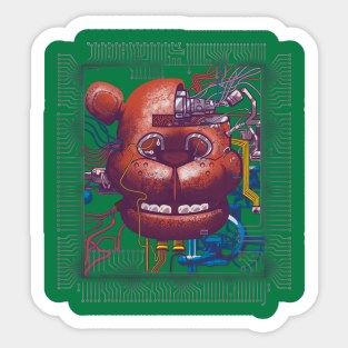 Freddy machine Sticker